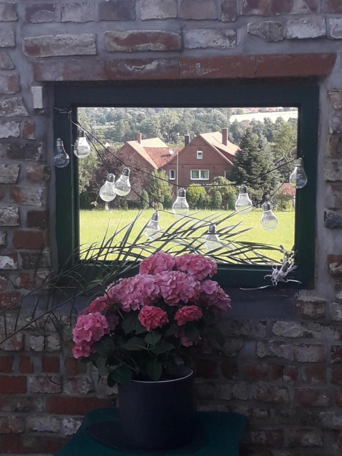 Ferienwohnung Am Haineberg Porta Westfalica Exterior photo