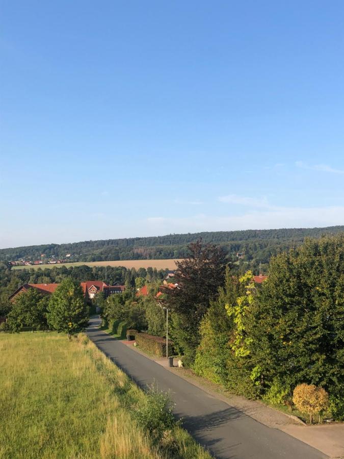 Ferienwohnung Am Haineberg Porta Westfalica Exterior photo